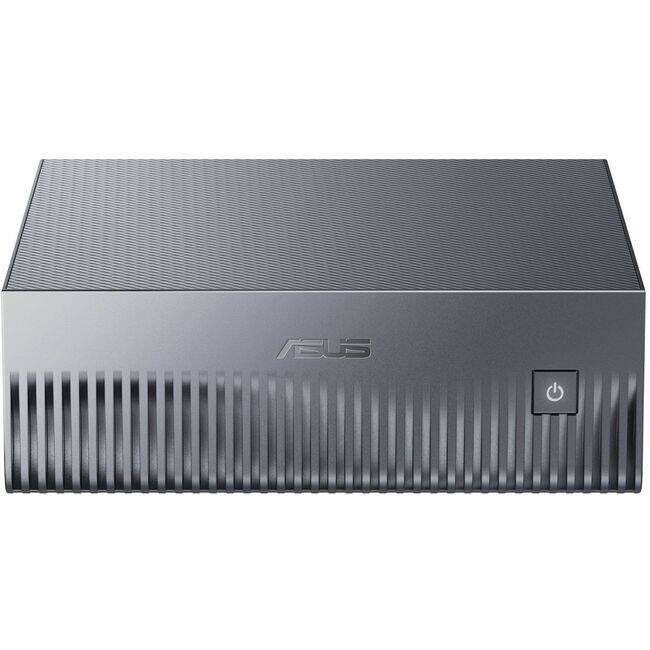 Front. ASUS - Asus Ascent GX10-GG0020BN Desktop AI Computer - ARM Cortex X925 - 128 GB - 2 TB PCI Express NVMe 4.0 x4 SSD - Stellar - Luna Gray.