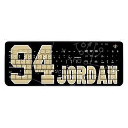 Keyscaper - Cameron Jordan New Orleans Saints Wireless Keyboard - Black