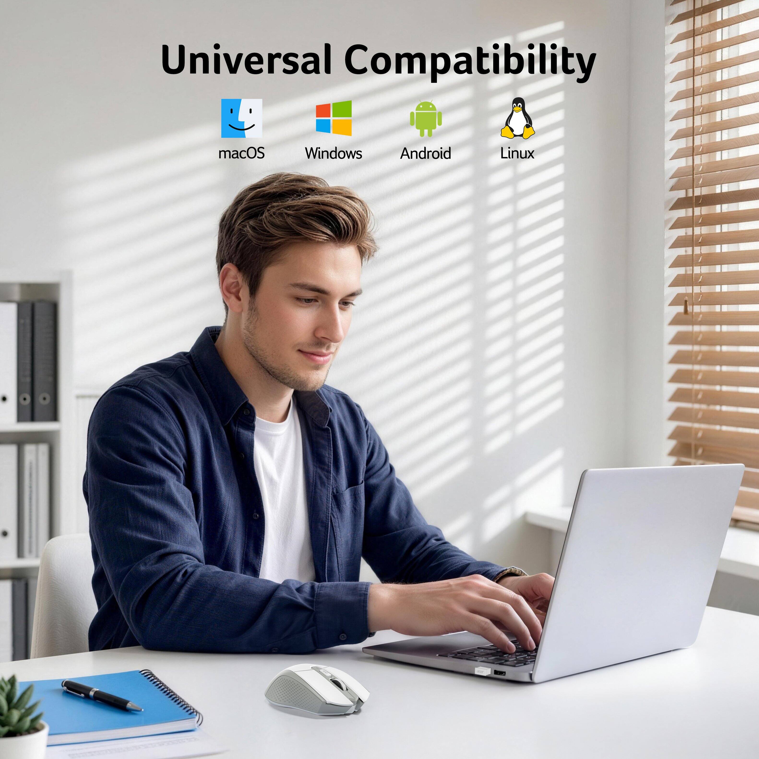 Universal Compatibility
macOS
Windows
Android
Linux