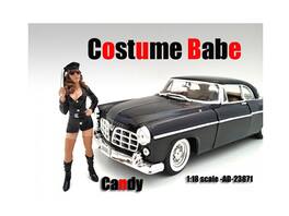 Costume Babe Candy Figure For 1:18 Scale Models by American Diorama - Multi