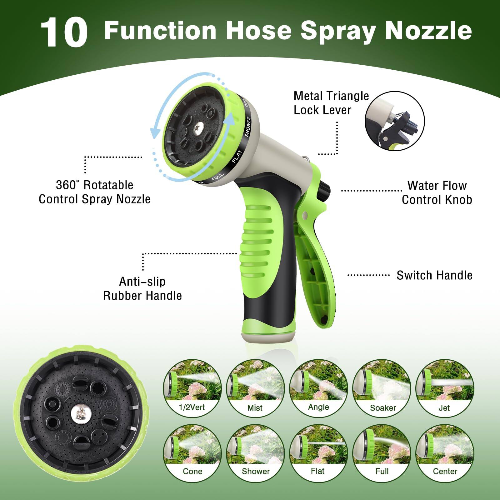 75FT Metal Garden Hose 304 Stainless Steel Flexible