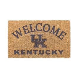 Jardine - Kentucky Wildcats 18" x 34" Welcome Coir Doomat - Brown