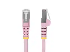 Front. StarTech.com - StarTech 5ft Pink CAT6a Ethernet Cable Model NLPN-5F-CAT6A-PATCH.