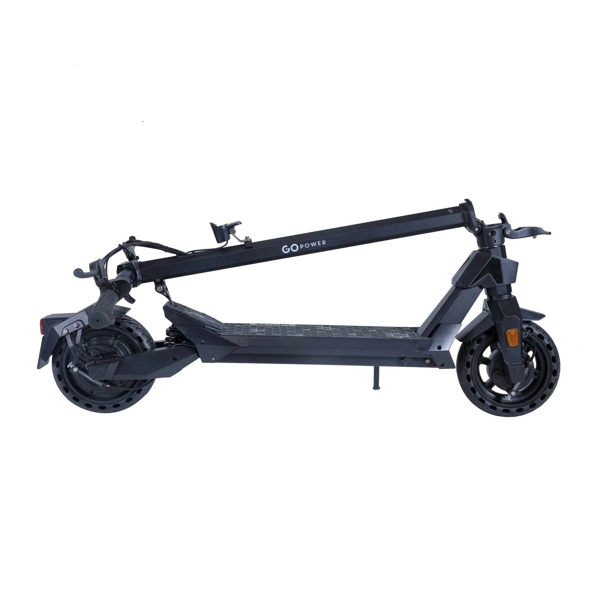 Back. GoPowerBike - GoPowerBike GoOne Foldable Electric Scooter 18.6mph Max Speed & 400W Motor - Black.
