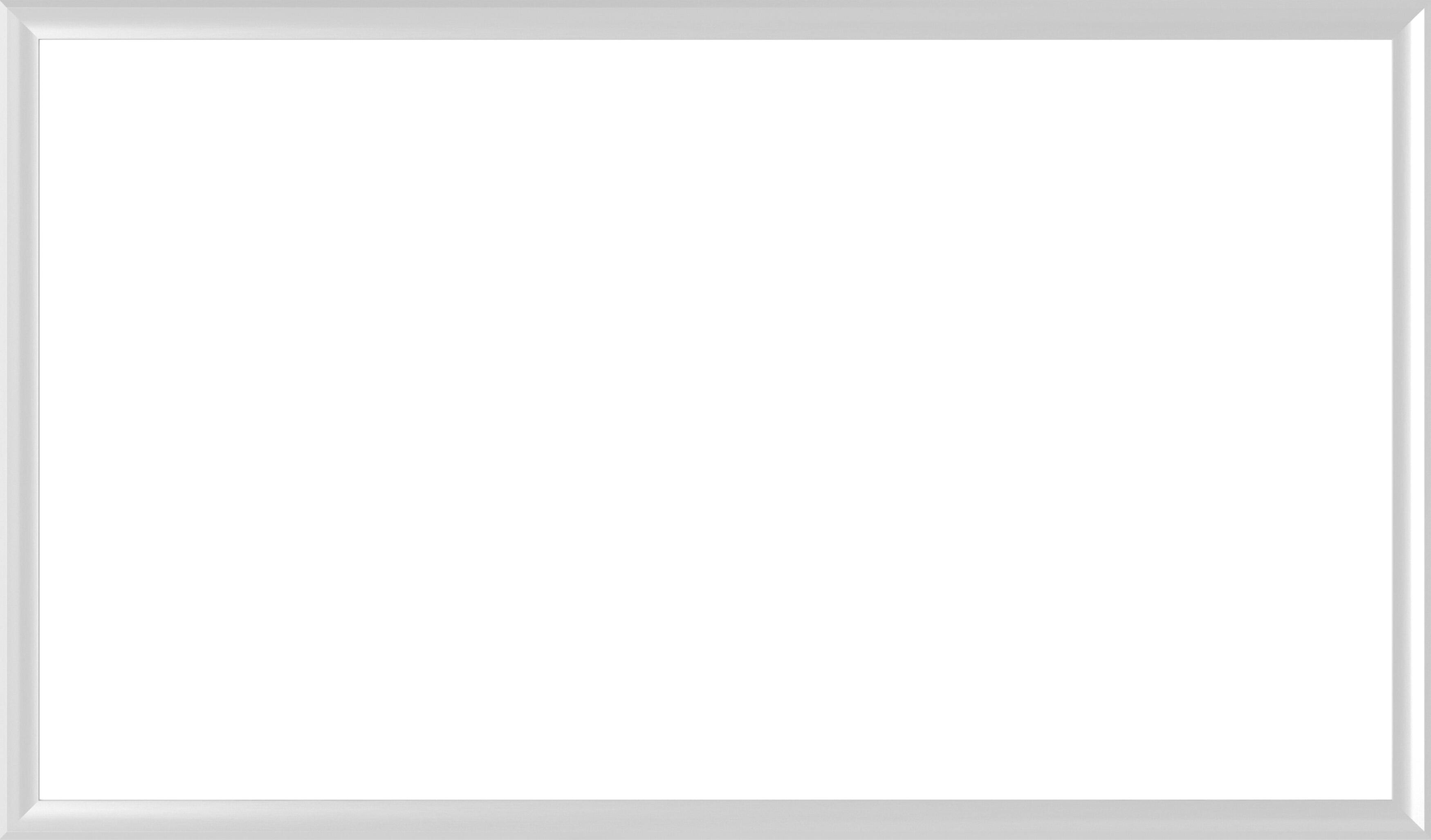 Alt View 17. Deco TV Frames - Alloy Prismatic Bezel for Samsung The Frame TV - 43" - Pure White.