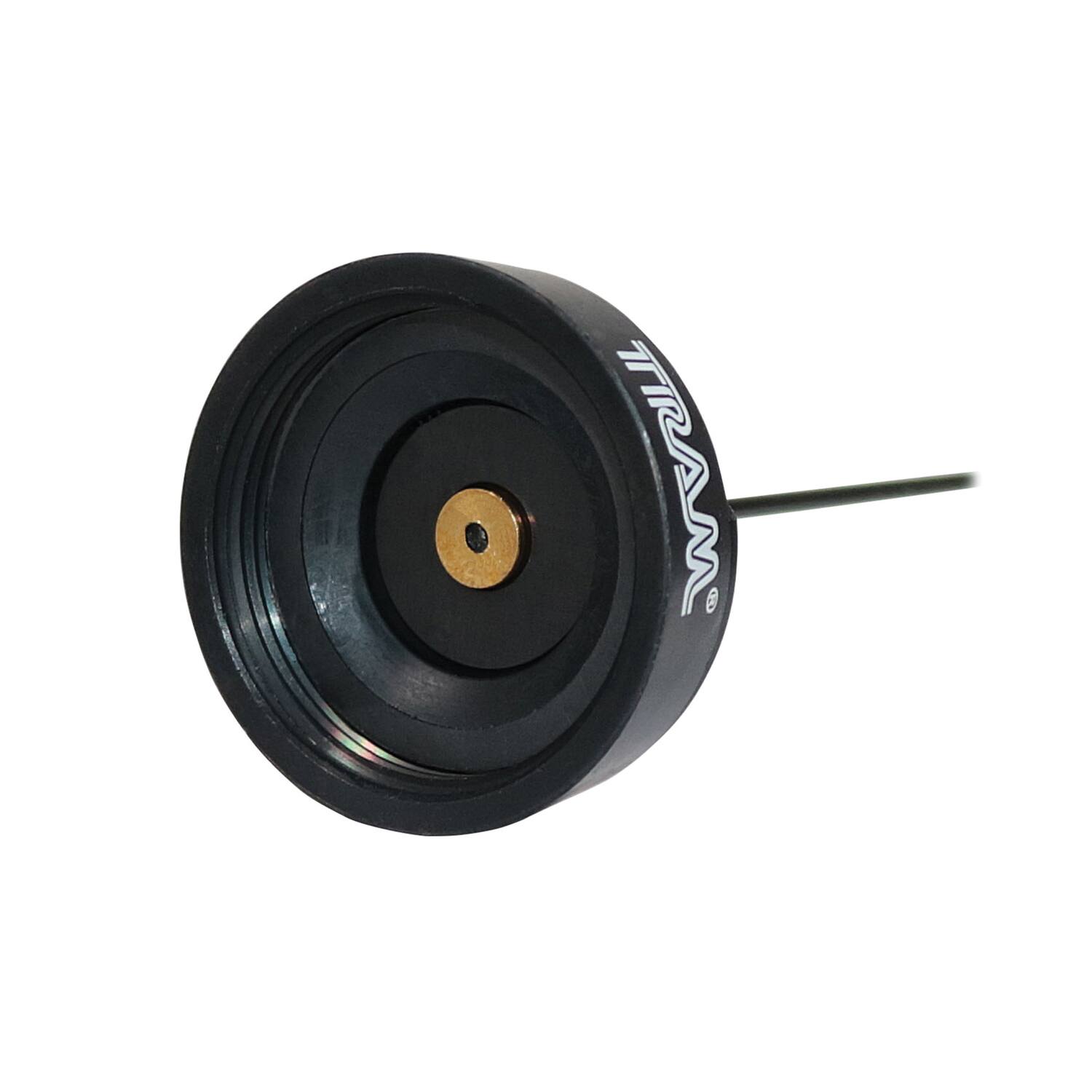Alt View 5. Tram - 200-Watt Pretuned 410-490 MHz Nut-Type Quarter-Wave Antenna with NMO Mounting - Black.