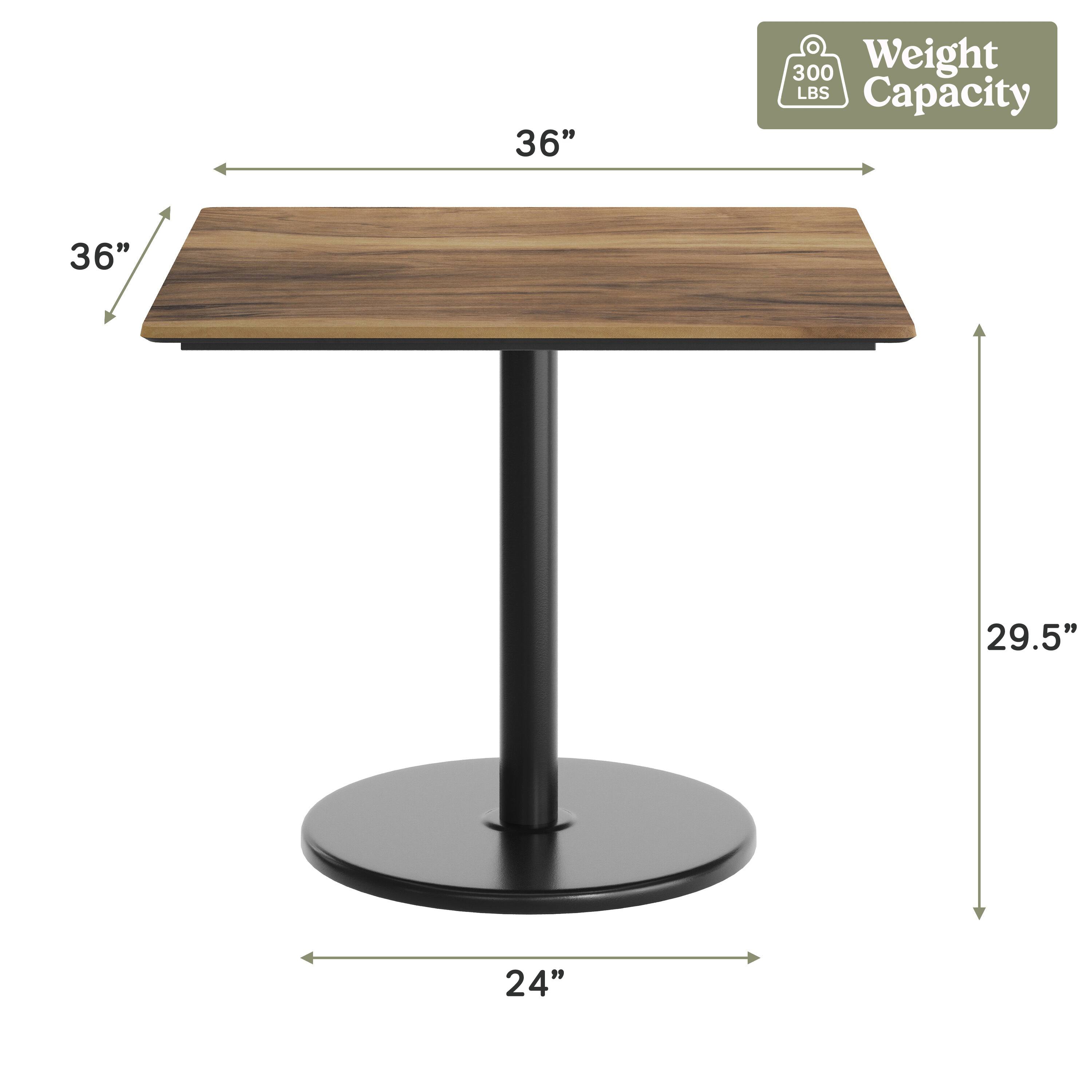 36" 300 Weight LBS Capacity 36" 29.5" 24"