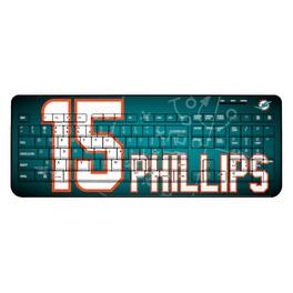 Keyscaper - Jaelan Phillips Miami Dolphins Wireless Keyboard - Black