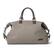 Front. Bugatti - Contrast collection Duffle bag - Gray.