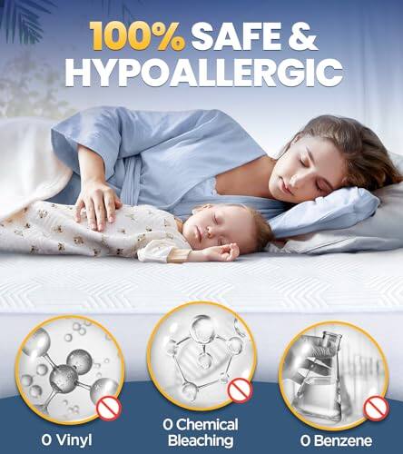 100% SAFE & HYPOALLERGIC

- No Vinyl
- No Chemical Bleaching
- No Benzene