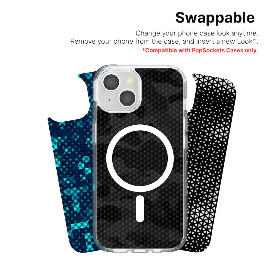 Looks iPhone 15 Swappable Graphic Case Inserts (3 per pack) compatible ...