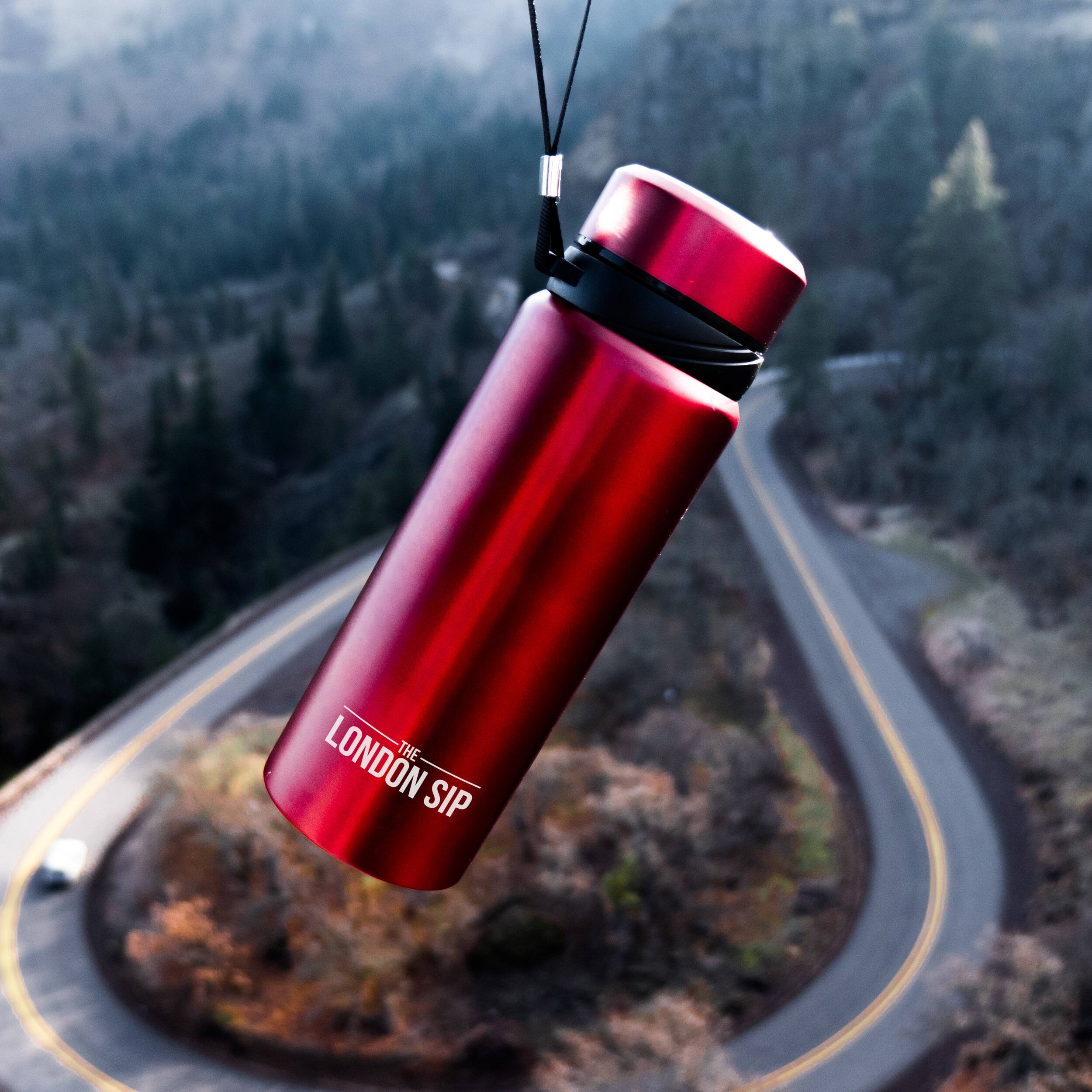 The text on the image is "THE LONDON SIP".