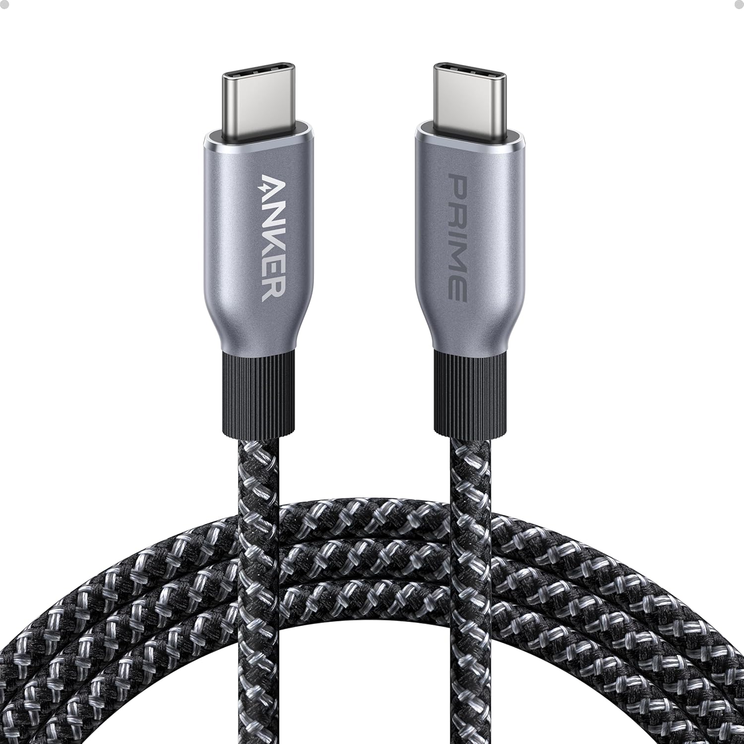 Anker - Prime USB C to USB C Cable - Black