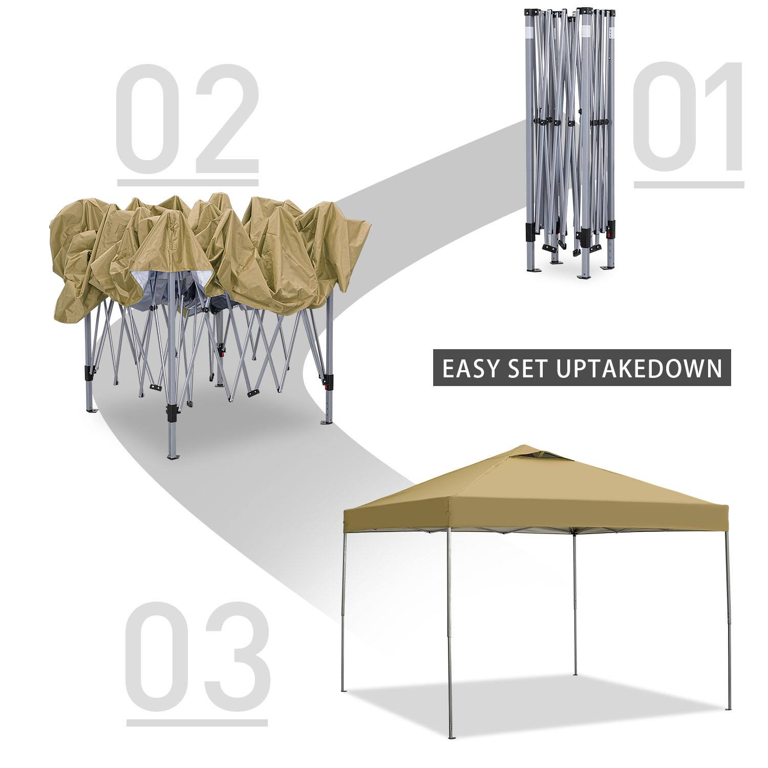 EASY SET UPTAKEDOWN 01 02 03