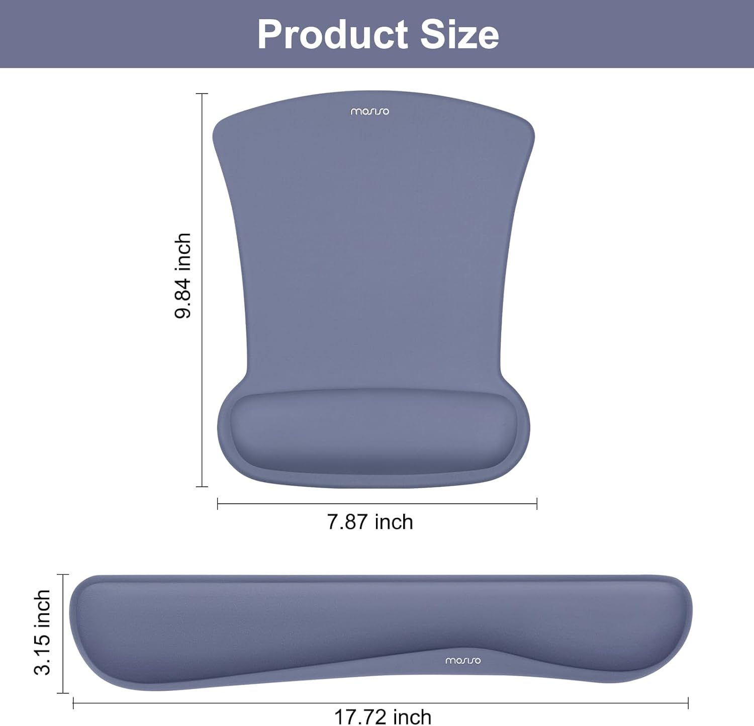 Product Size

- Height: 9.84 inch
- Width: 7.87 inch
- Depth: 3.15 inch
- Length: 17.72 inch