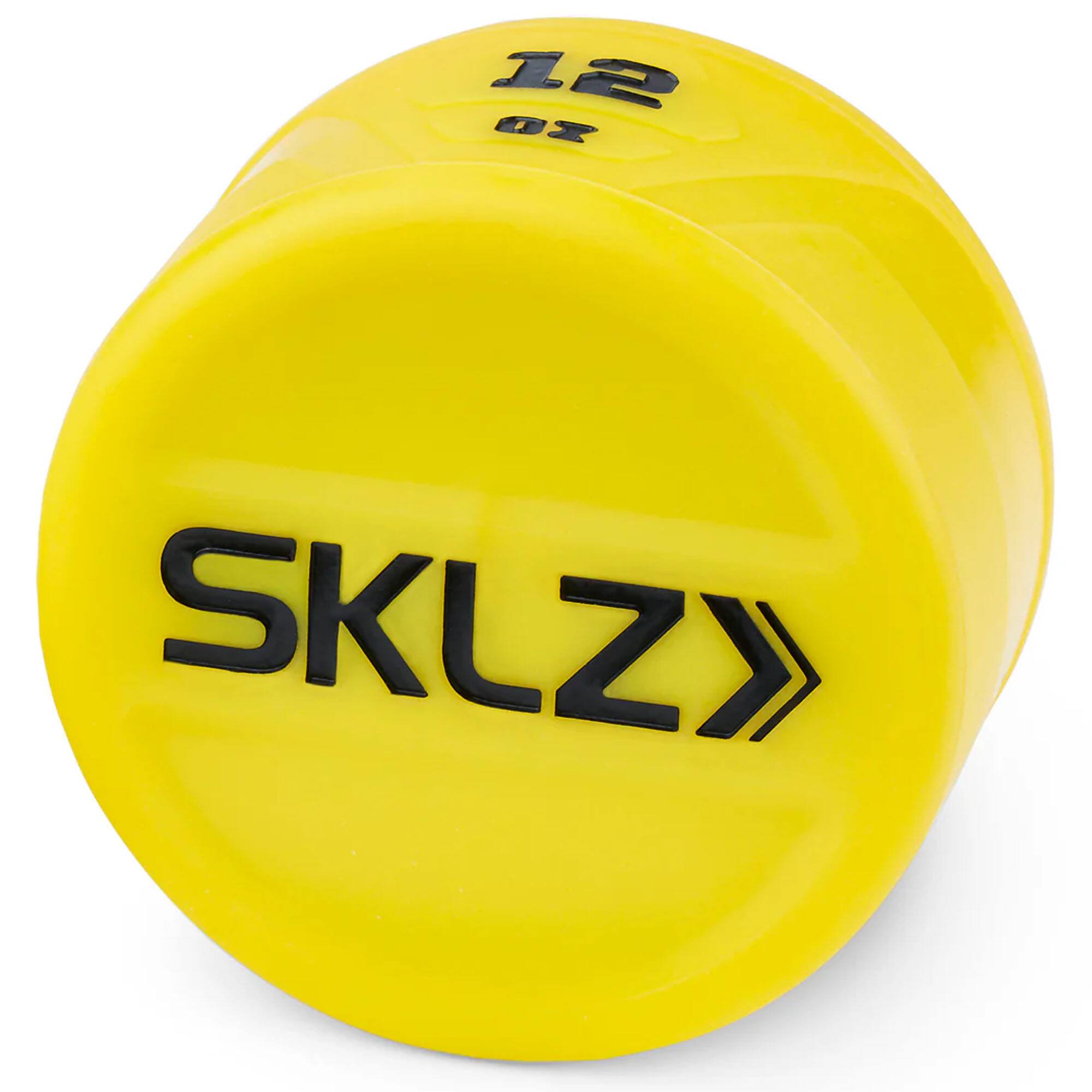 Alt View 1. SKLZ - SKLZ Hitter's Handle Weighted Swing Knob, 12 oz - Yellow.