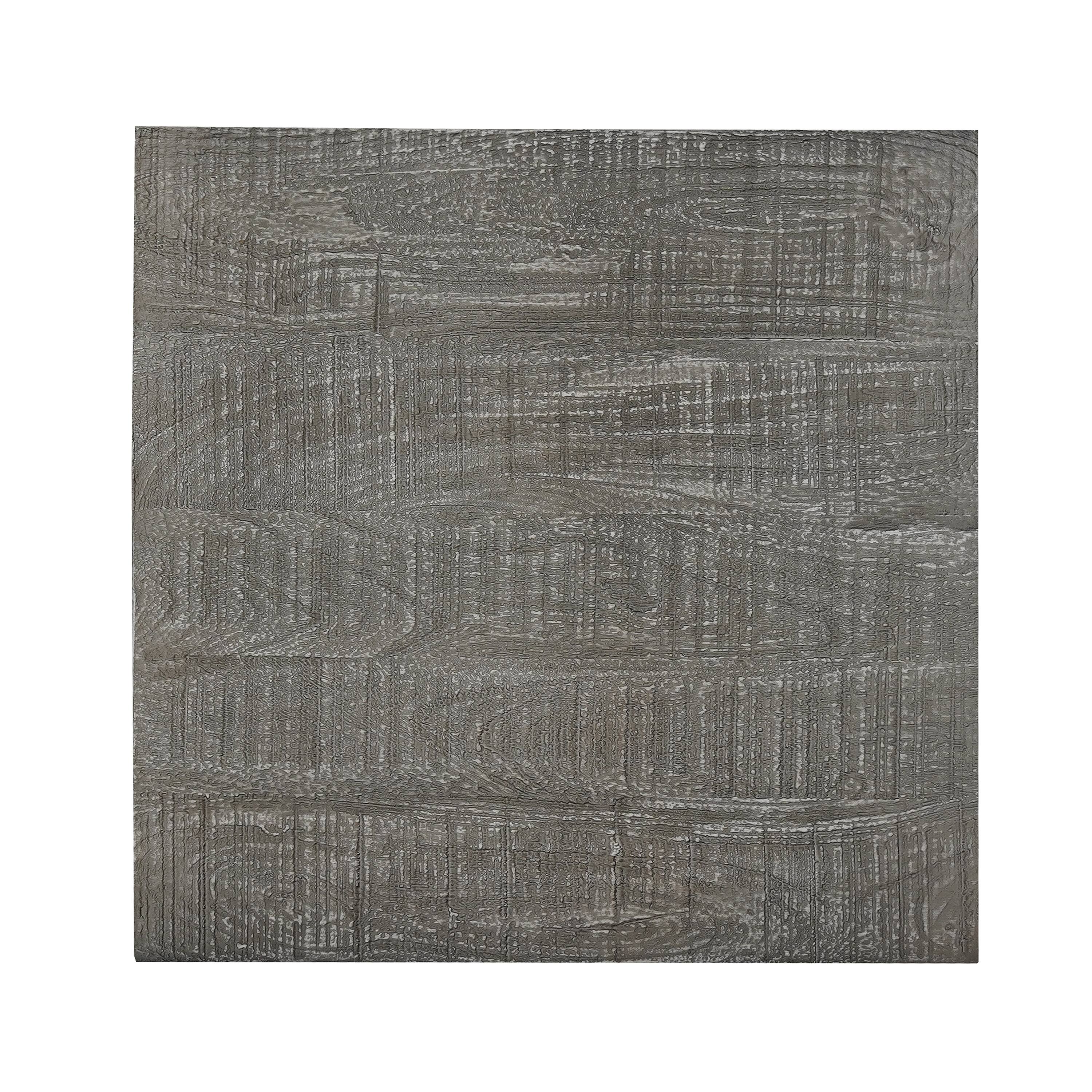 Alt View 3. Manhattan Lane - Rydan Side End Table | 19 Inch Square Block Top - Gray.