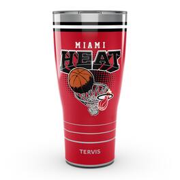 Tervis - Miami Heat 30oz. DuraPrint-- Vintage Stainless Steel Travel Tumbler - Multicolor