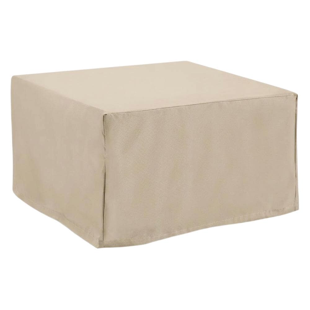 Crosley Furniture - 2Pc Square Table And Ottoman Furniture Cover Set - 2 Square Table/Ottoman - Tan price history on PriceWatchPro