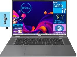 Dell - Latitude 7640 Laptop 16.0 WUXGA (Intel i7-1365U, 32GB LPDDR5, 2TB M.2 PCIe SSD, Win 11 Pro) w/USB Hub - Titan Gray
