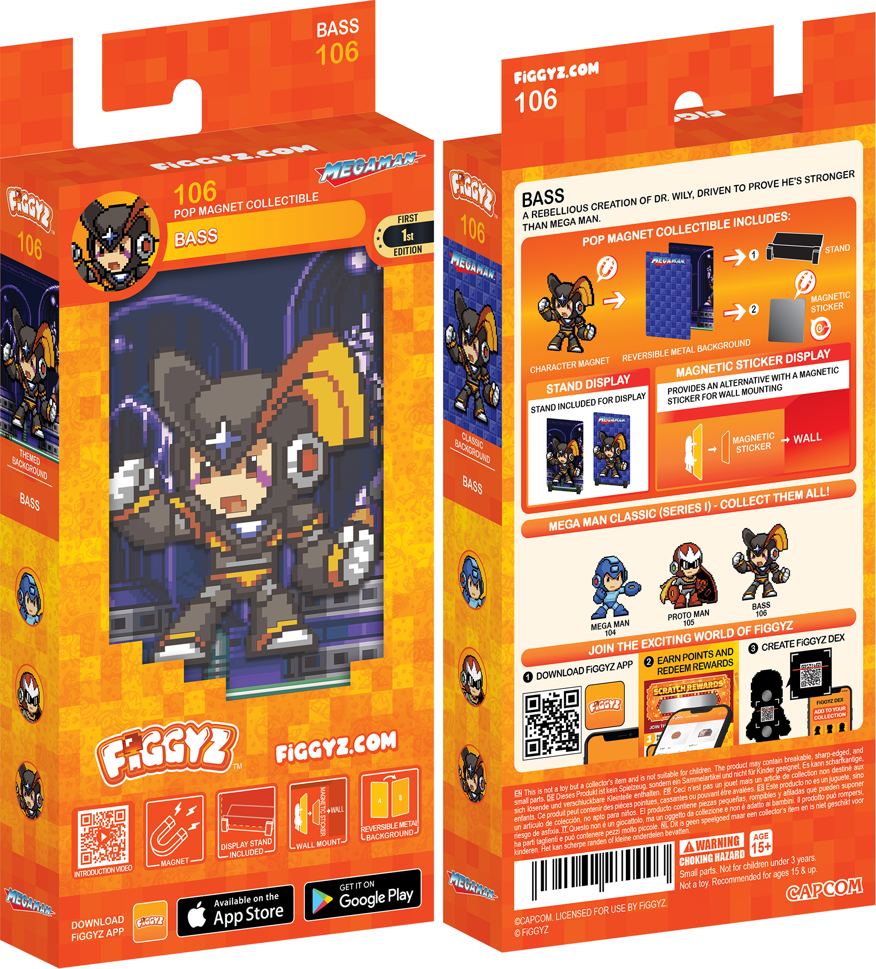 FIGGYZ.COM  
106  
BASS 106  
FIGGYZ.COM  

LOM SICCAS MEGAMAN HE'S STRONGER PROVE 106 FAGGY2 WILY. DRIVEN COLLECTIBLE BASS CREATION DR POP MAGNET REBELLIOUS FRST MEGA MAN.  

INCLUDES:  
106 THAN COLLECTIBLE BASS 1 POP MAGNET EDITION STAND PIEGAMAN MAGNETIC STICKER THENED CKCD BASS CAS BACKGROUND BASS METAL BACKGROUND MAGNET REVERSIBLE DISPLAY CHARACTER MAGNETIC STICKER WITH MAGNETIC STAND DISPLAY ALTERNATIVE PROVIDES WALL MOUNTING DISP STICKER STAND INCLUDED - MAGNETIC WALL STICKER THEM ALL!  

COLLECT CLASSIC (SERIES MEGA MAN BASS PROTO MEDA OF FIGGYZ EXCITING WORLD FIGGYZ DEX JOIN THE CREATE POINTS AND CARN REWARDS DOWNLOAD FIGGYZAPP REDCEM CLOGYE FAGGYZ FiGGYZ.COM  

BASS  
106  
POP MAGNET COLLECTIBLE  
BASS  

FIRST EDITION  

A REBELLIOUS CREATION OF DR. W