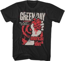 PopMarket - Green Day - Green Day - American Idiot Hysteria T-Shirt - Large Black 22GD014A3 - APPAREL - Multicolor