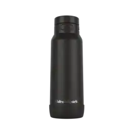 Hidrate - HidrateSpark PRO 2 32 oz Smart Ready Water Bottle with Silicone Boot - Chug - Black