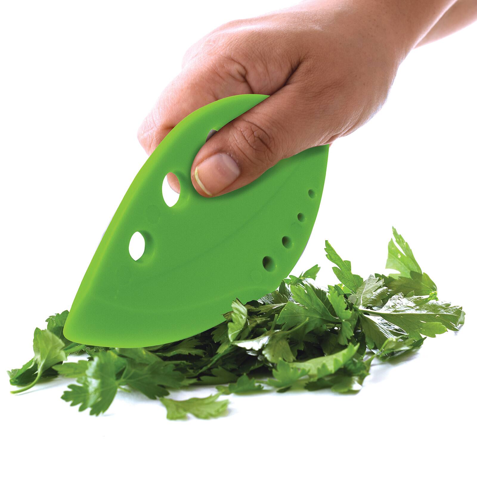 Alt View 5. Norpro - Multi Blade Herb Shears with Storage Sheath - Green.
