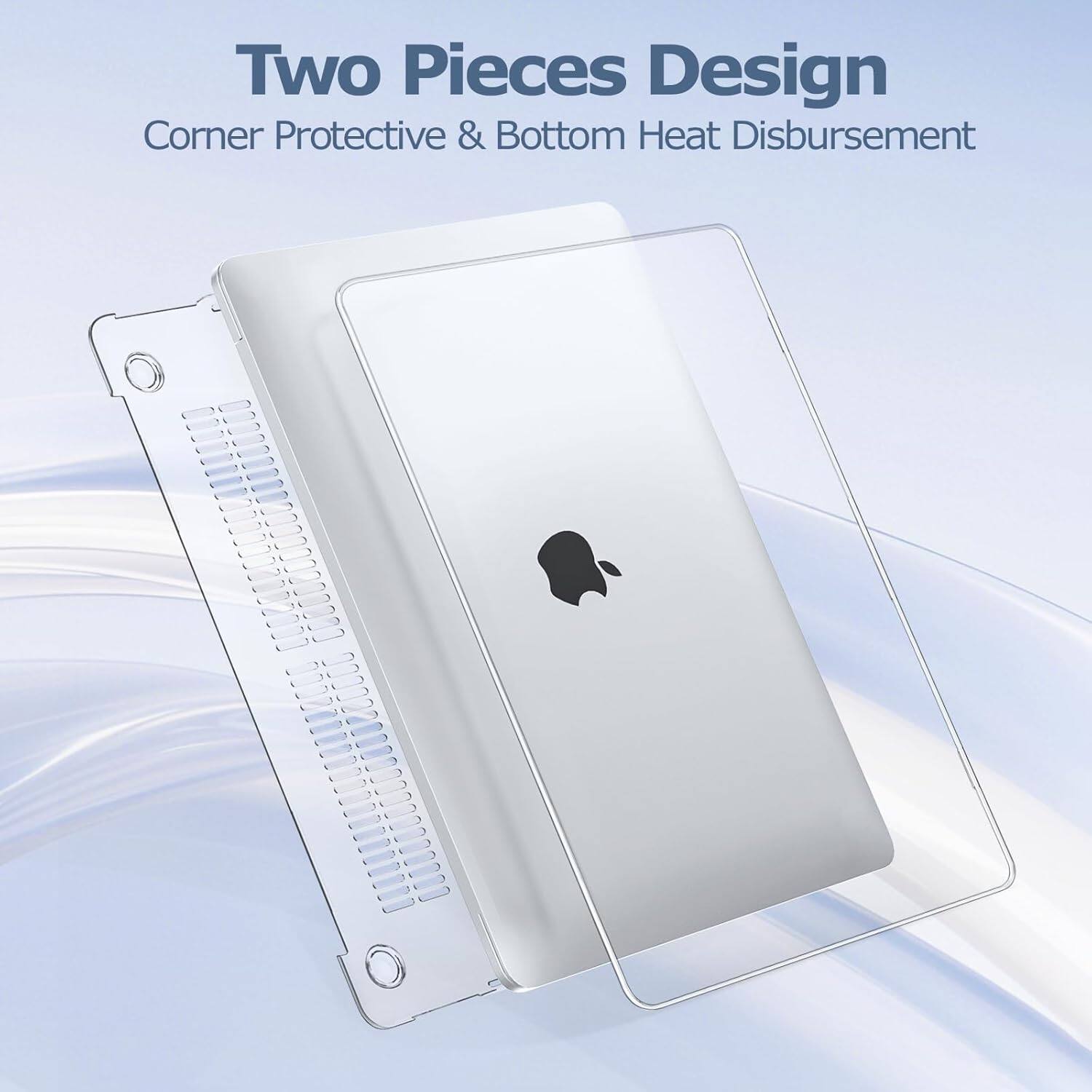 Two Pieces Design  
Corner Protective & Bottom Heat Disbursement