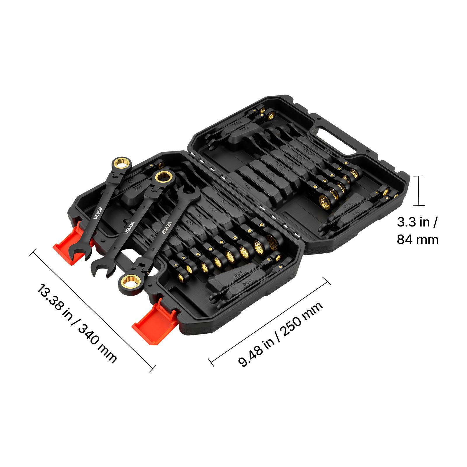 p0r VEVOR VEVOR L 13 13.38 in / 340 mm VEVOR . - . LC CL mm I 250 in 9.48 I 3.3 in / 84 mm