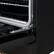 Alt View 3. Forno Appliances - Antico 4.5 Cu. Ft. Freestanding Dual Fuel Convection Range with Antique Brass Accents - Black.