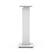 Back. Kanto - 30" Fillable Speaker Stands with Isolation Feet and Fillable Channel, Pair - White.