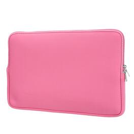 Unique Bargains - Laptop Case - Polyester Computer Sleeve Carrying Bag, Waterproof Protective Cover for 17" Notebook - Pink