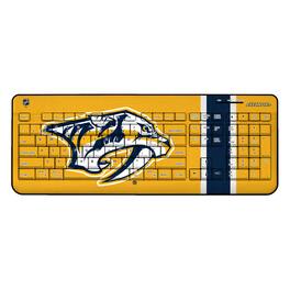 Keyscaper - Nashville Predators Stripe Wireless Keyboard - Multicolor