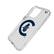 Alt View 1. Keyscaper - Chicago Cubs 1911-1912 Cooperstown Pinstripe iPhone Clear Case - 16e - Multicolor.