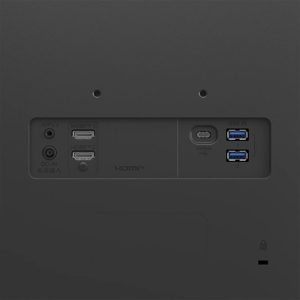 H/P  
HDMI™ 1  
HDMI™ 2  
DC-IN  
电源输入  

USB IN  
1  
2  

UPSTREAM  

HDMI™