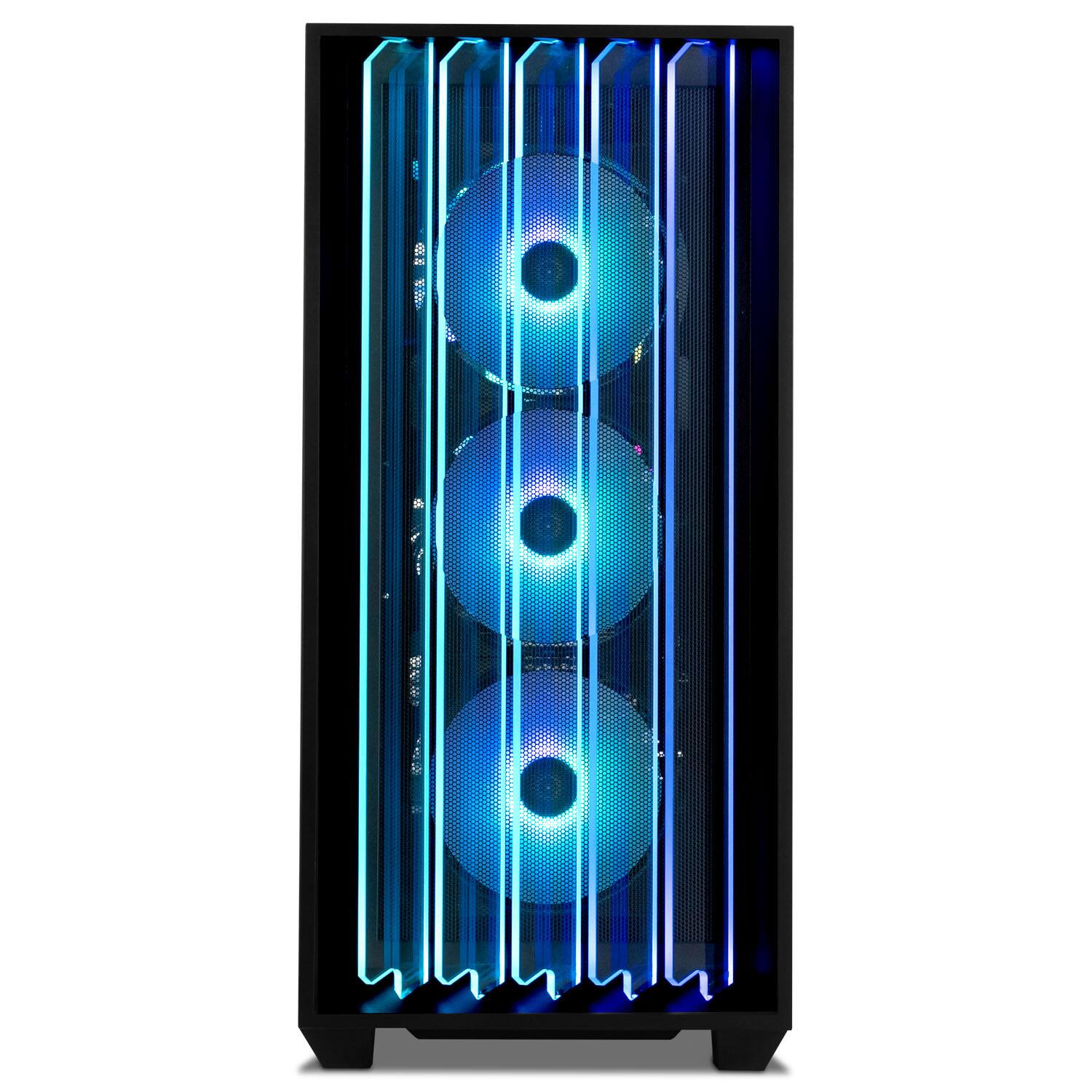 Alt View 1. YEYIAN - YEYIAN Gaming PC. Intel Core Ultra 9 285K, NVIDIA RTX 5080 , AIO 360mm, 2 TB NVMe, 32GB DDR5, 850W. YPI-MS285KC-5801MC - Black.