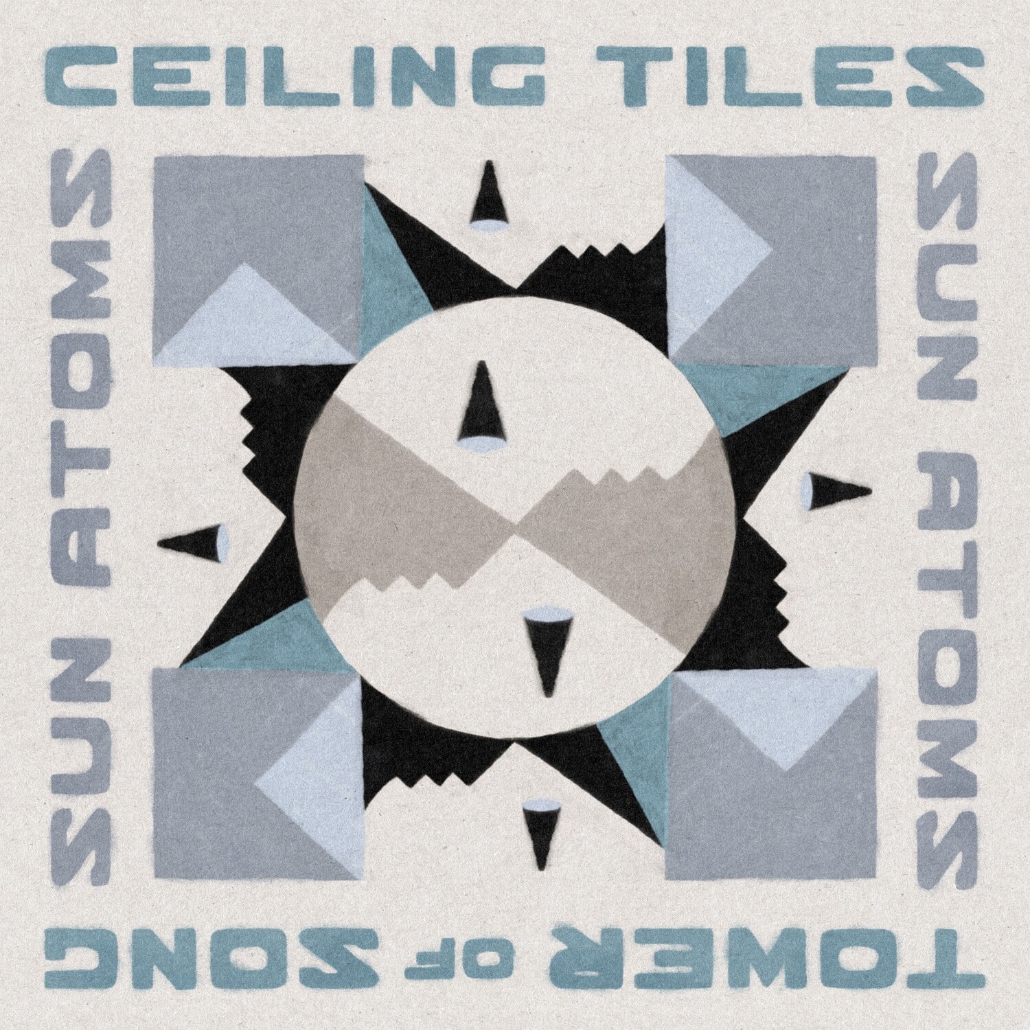 Sun Atoms - Ceiling Tiles/Tower of Song (in the Key of Jamc)  - 7-INCH SINGLE