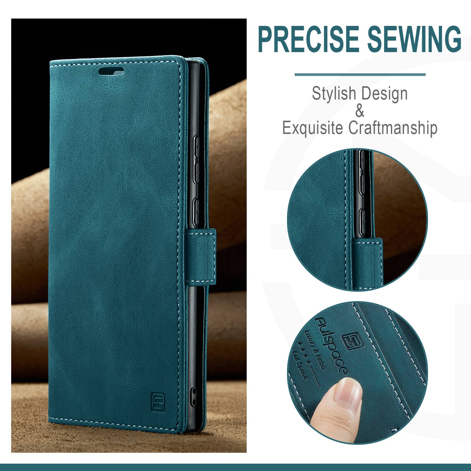 PRECISE SEWING  
Stylish Design & Exquisite Craftsmanship  
Luxury & Autospace ND Out & X Retro Space