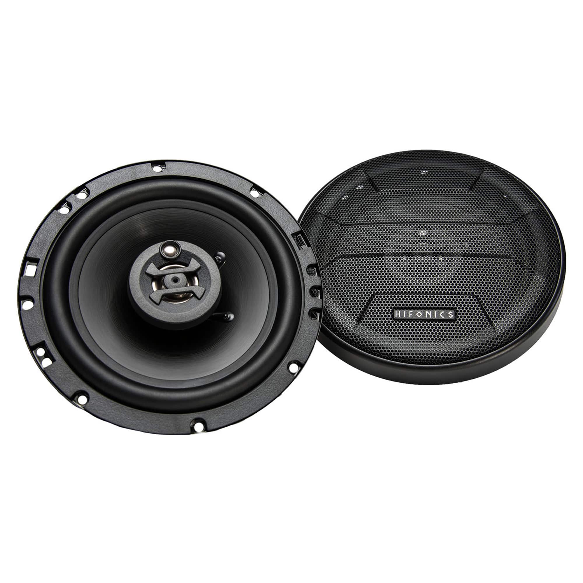 Hifonics - Zeus ZS653 6.5 Inch 3 Way 300 Watt Car Audio Coaxial Speakers, Pair - Black