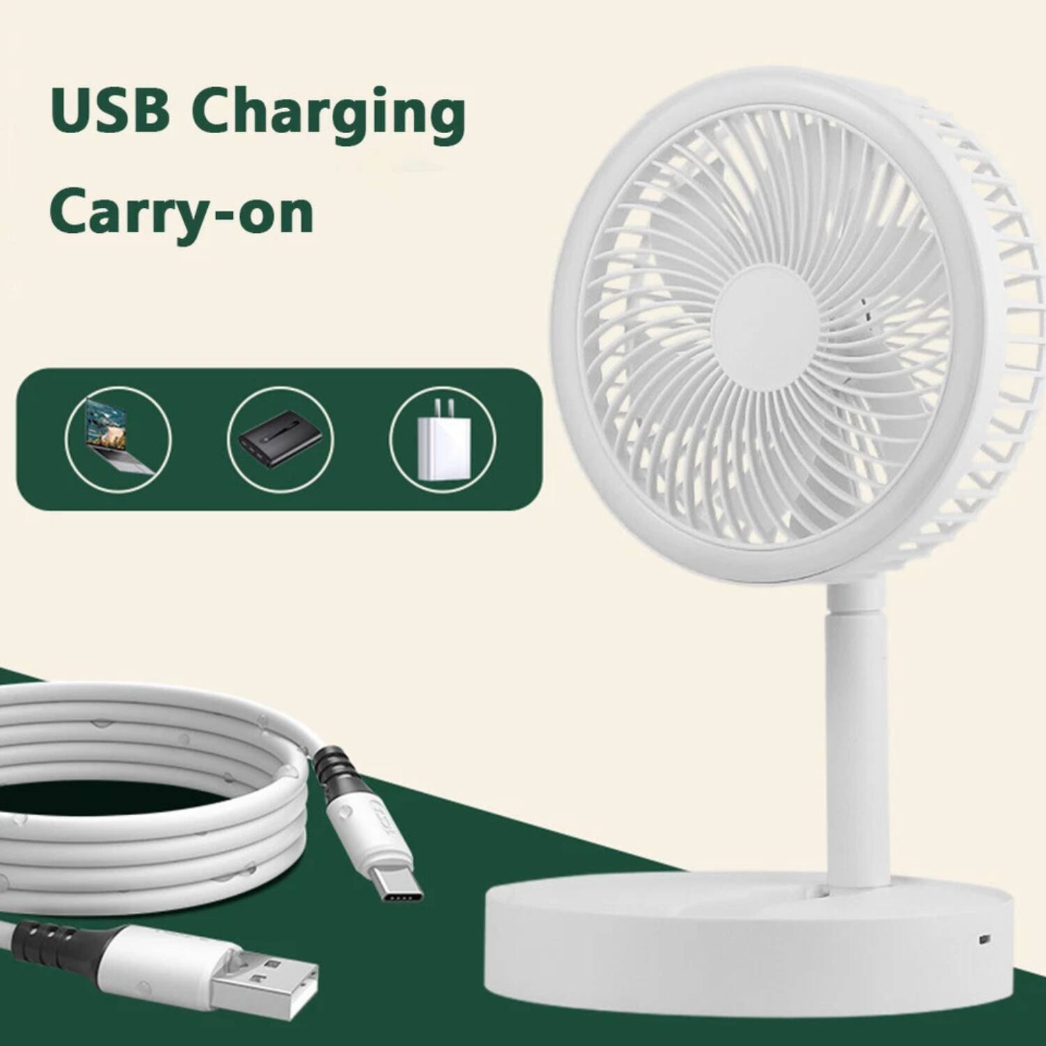 USB Charging Carry-on

- Portable
- USB Power Bank
- USB Cable
