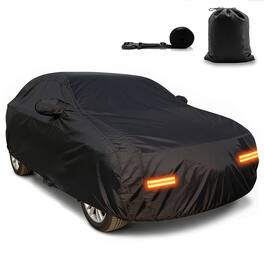 Mockins - 190 in. x 75 in. x 57 in. Extra Thick PVC Cotton Lined Heavy-Duty SUV Cover