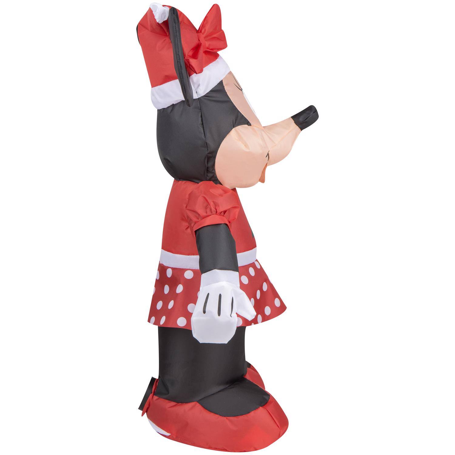 Left. Gemmy - Gemmy Airdorable Minnie Inflatable - Multicolored.