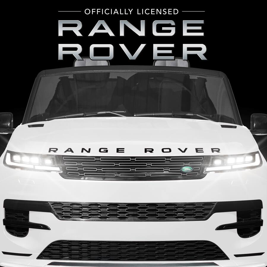 Best Choice Products Kids 24V 2 Seater Licensed Range Rover Ride On Car ...