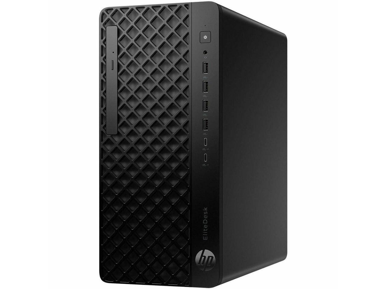 Alt View 10. HP - HP EliteDesk 8 G1i - Intel Core Ultra 9 285 - 64 GB - 2 TB SSD - Intel Q870 - Win 11 Pro - C6TX2UT#ABA - Black.