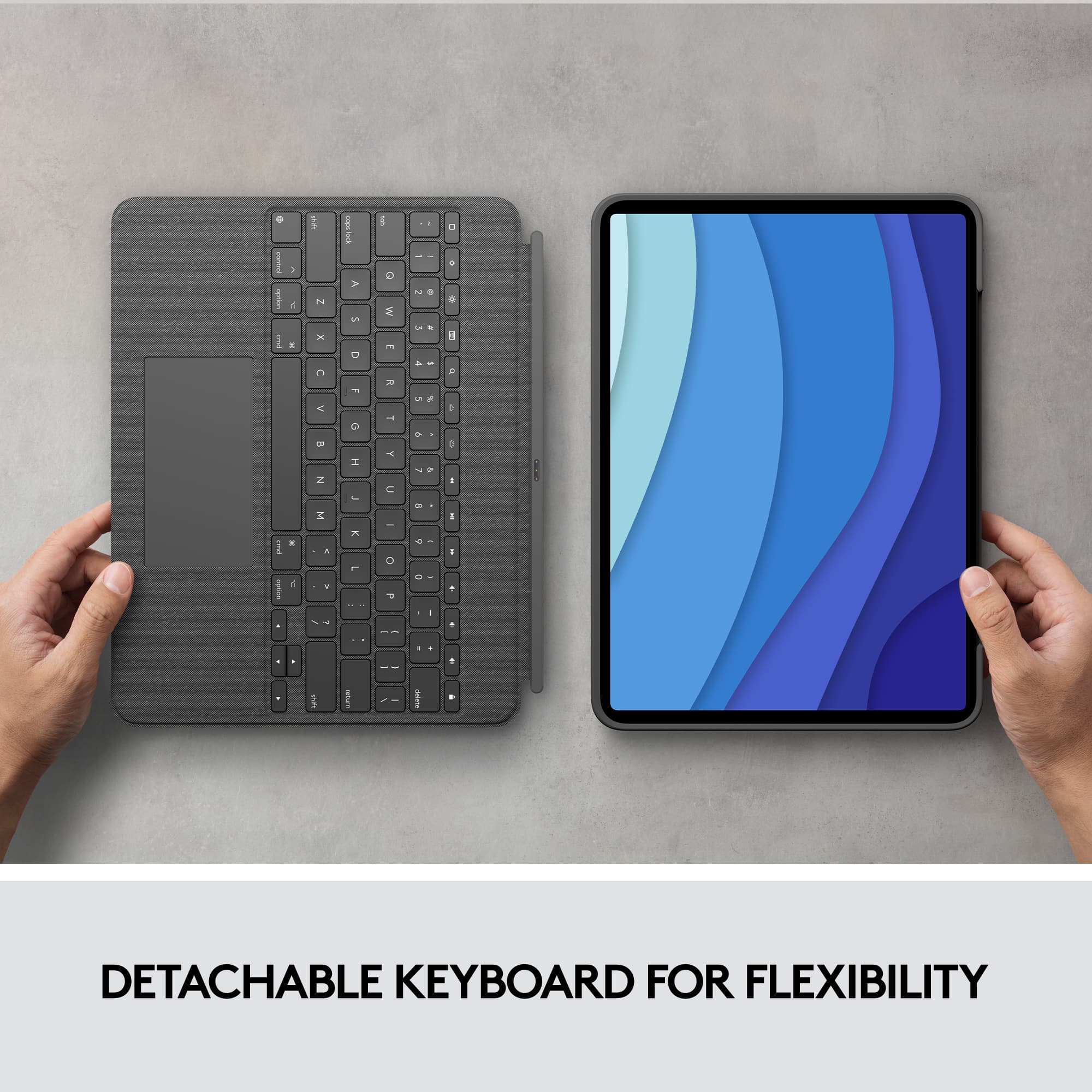 Detachable Keyboard for Flexibility