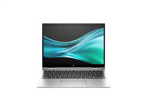 Front. HP - HP Elite x360 830 G11 13.3" Touch Convertible - Intel Core Ultra 7 - 16 GB - 512 GB SSD - English Keyboard - Space Gray.