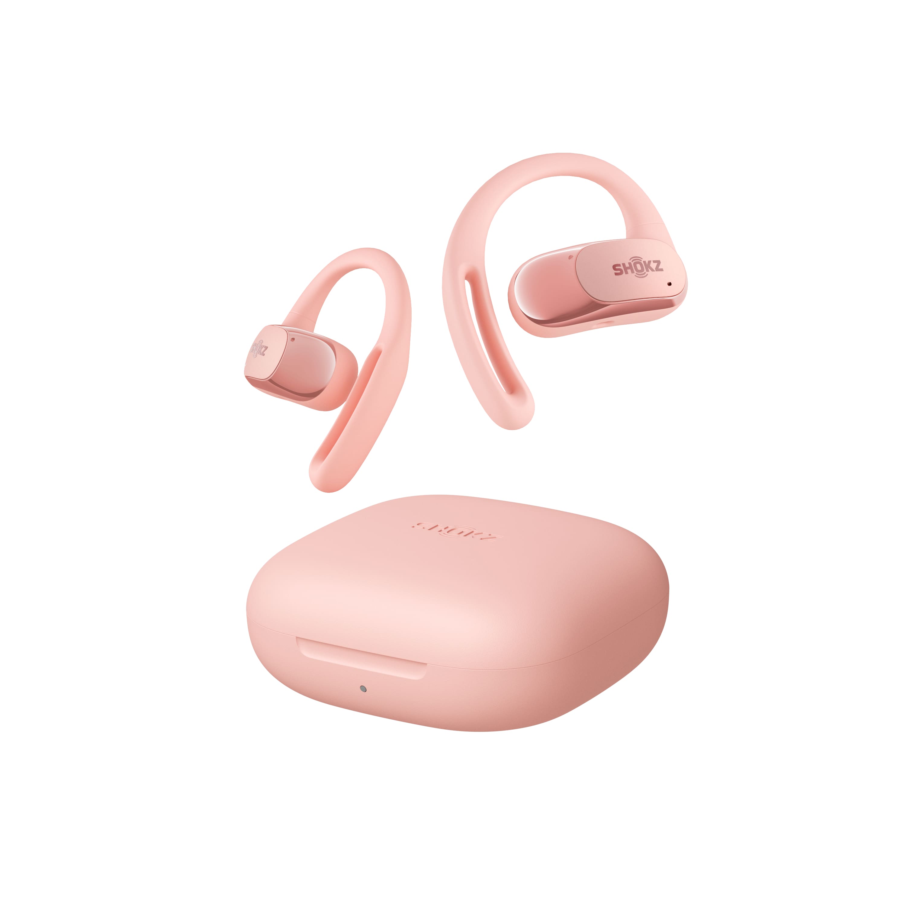 Alt View 11. Shokz - OpenFit Air Open-Ear True Wireless Earbuds - Pink.