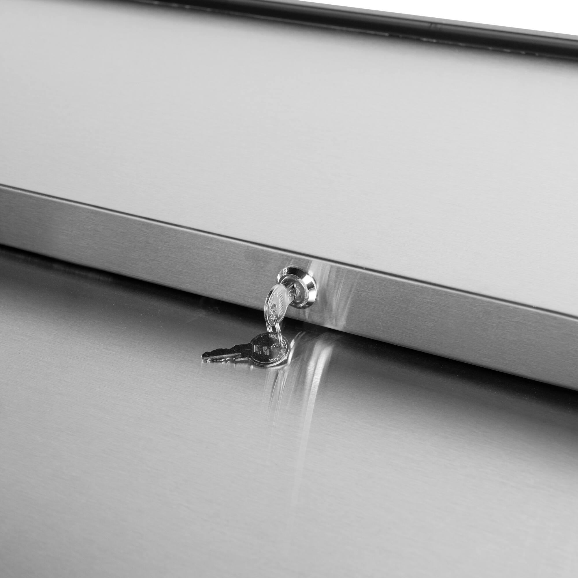 Alt View 6. Koolmore - 65 in. Commercial Bottle Cooler in Black with Built-In Opener, ETL Listed, 19 cu. ft. (KM-BOC65-BK) - Black painted steel.