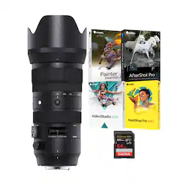 Sigma - 70-200mm f/2.8 DG OS HSM Sport Lens (Nikon F-Mount) and Accessories Bundle